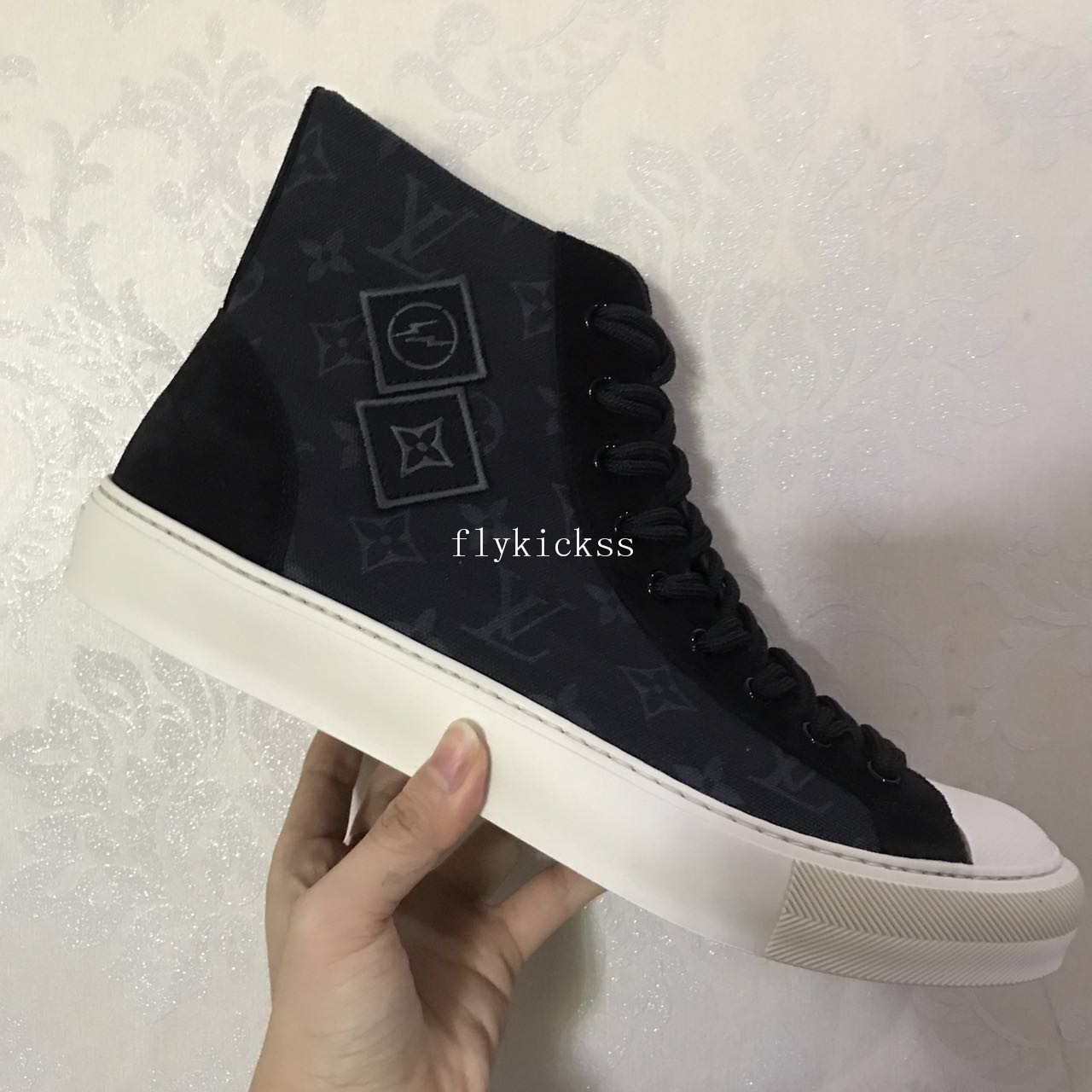 LV X Fragment High Top Shoes